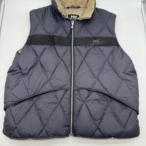 Helly Hansen Men’s Down Puffer Vest XL – Gray | Used